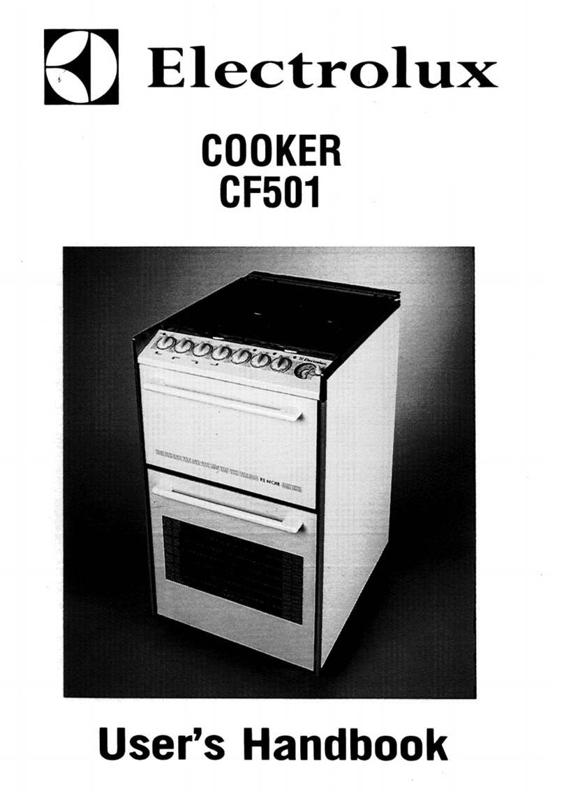 Electrolux CF501 User handbook