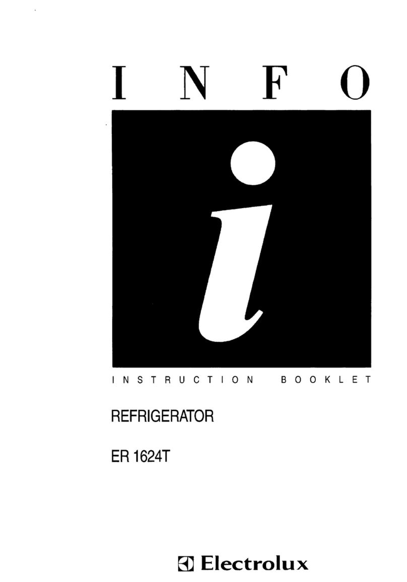 Electrolux ER 1624T User manual
