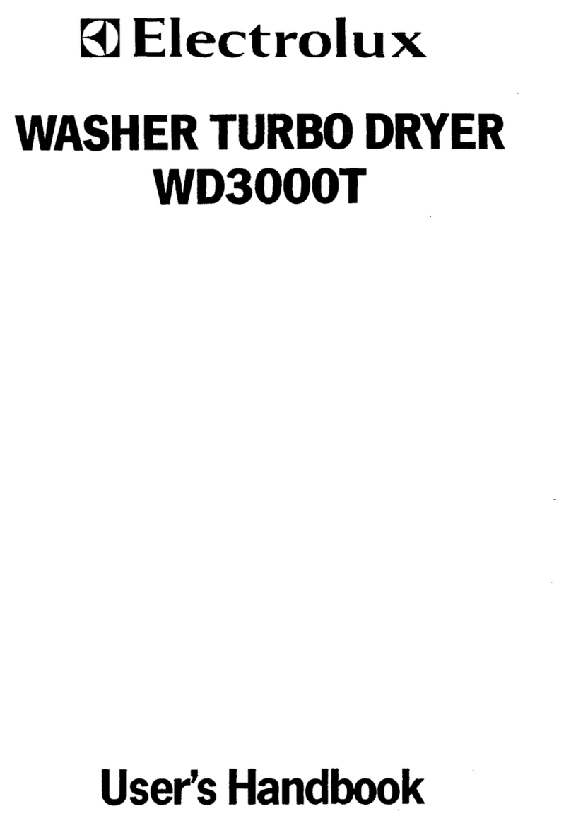 Electrolux WD3000T Instruction Manual Electrolux WD3000T Instruction Manual