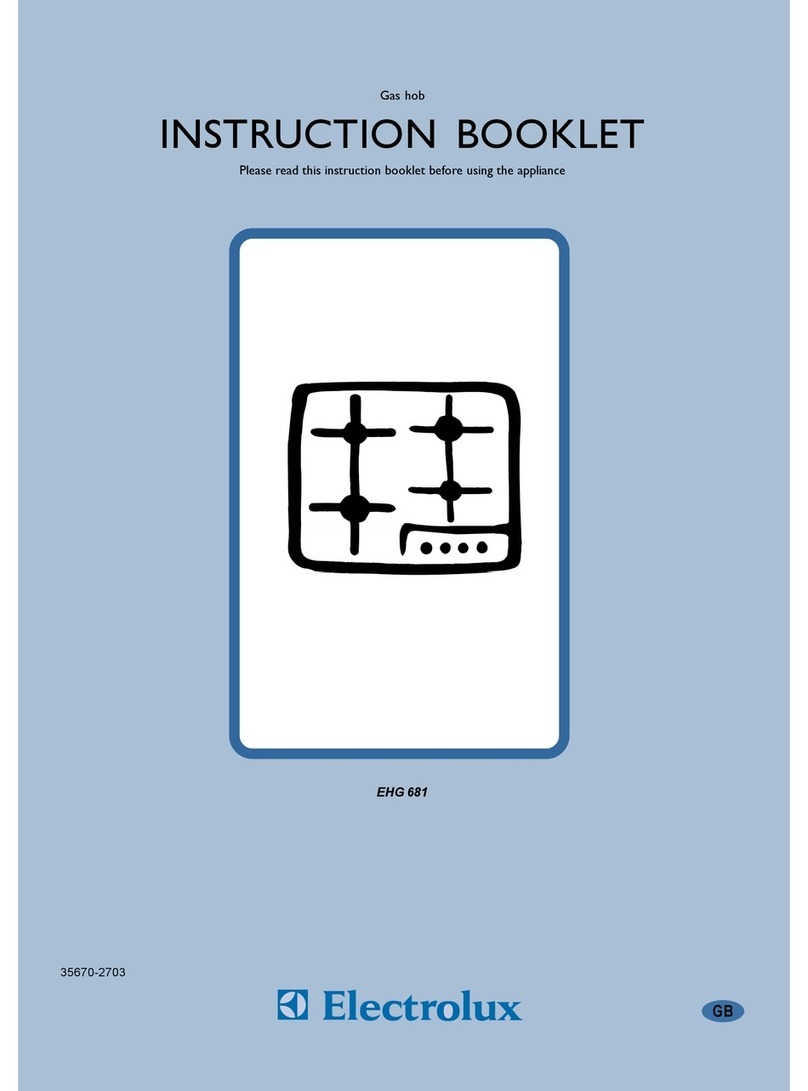 Electrolux EHG 681 Instruction booklet