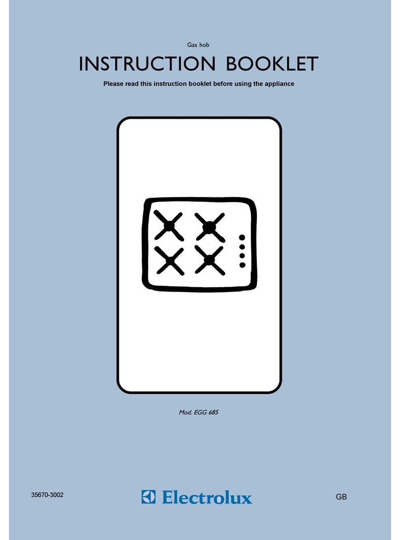 Electrolux EGG 685 User manual