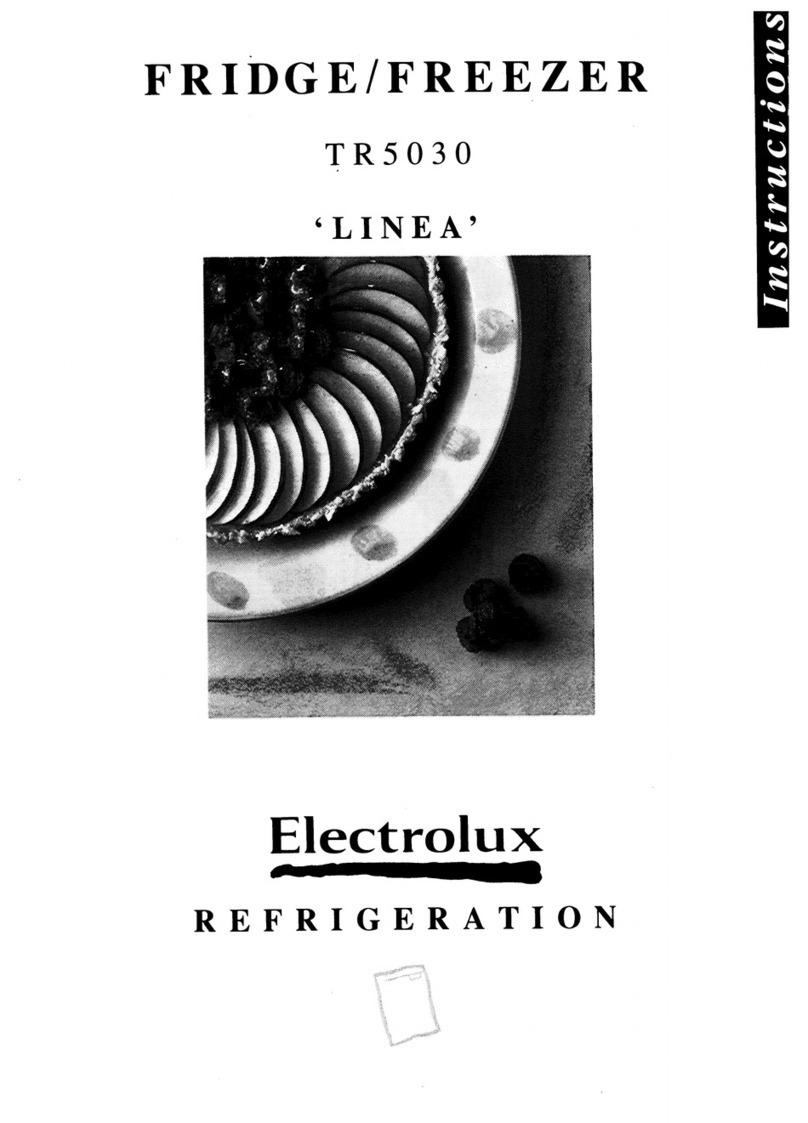 Electrolux LINESA TR5030 instructions
