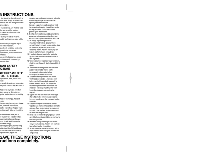 Daewoo KOR-6C275S15 operating instructions