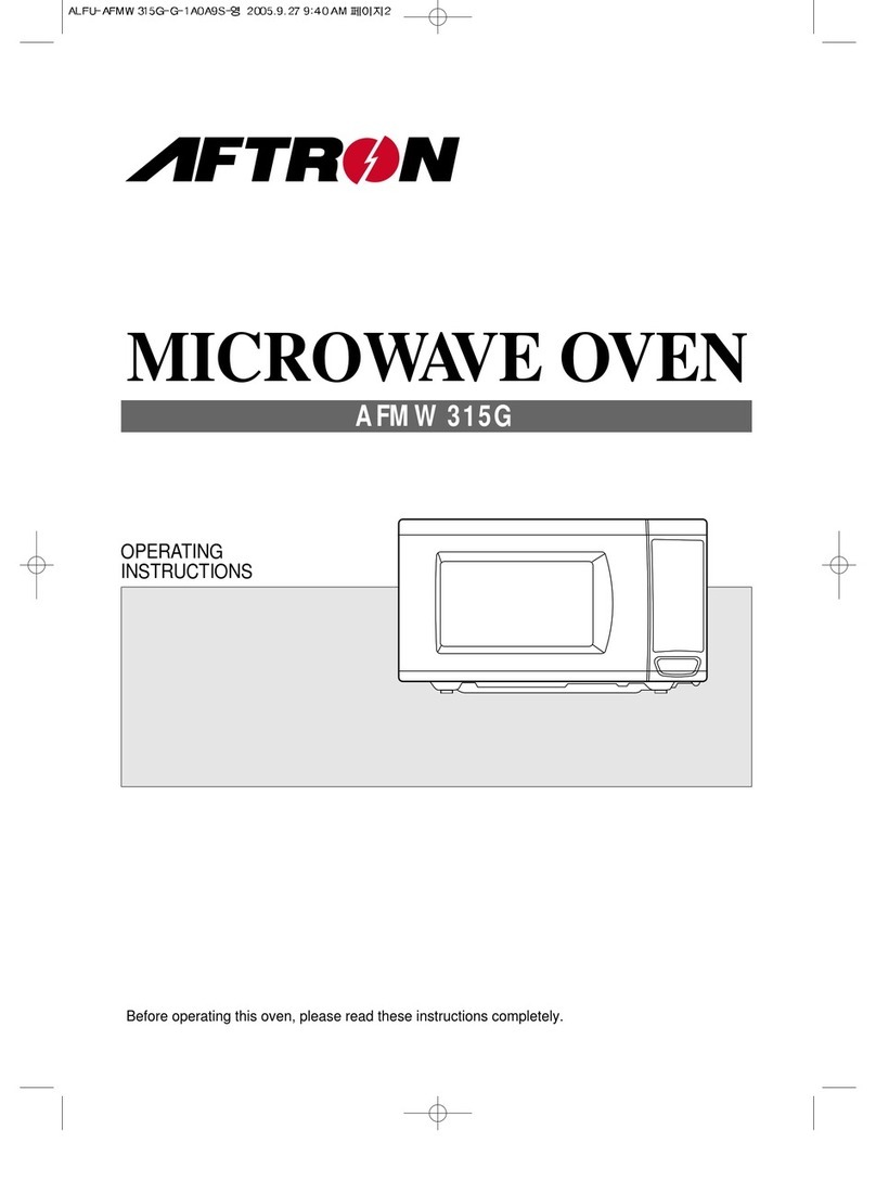 Aftron AFMW315G operating instructions