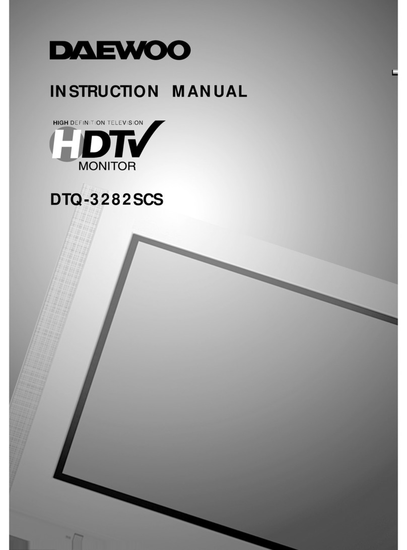 Daewoo DTQ-3282SCS instruction manual