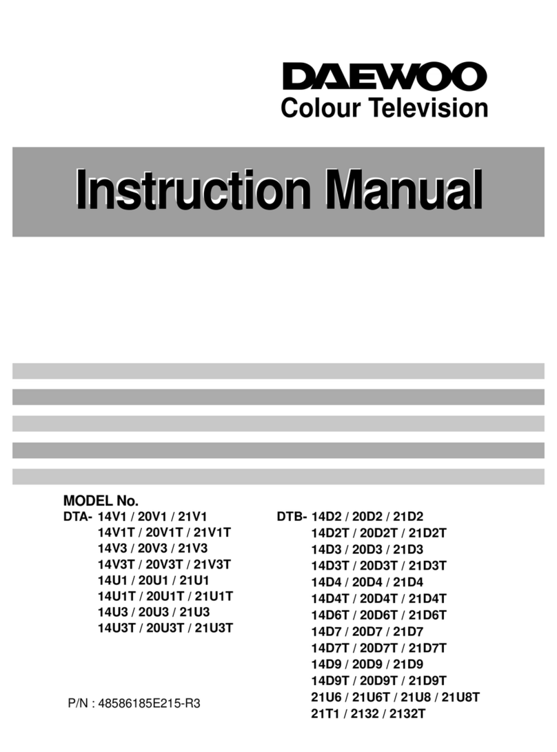 Daewoo DTB Series User manual