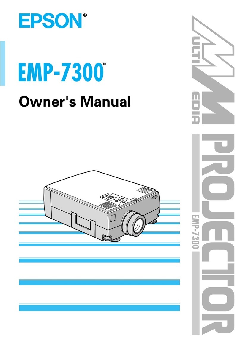 Epson EMP-7300 User manual