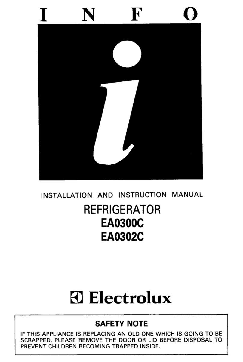 Electrolux EA0300C Quick guide