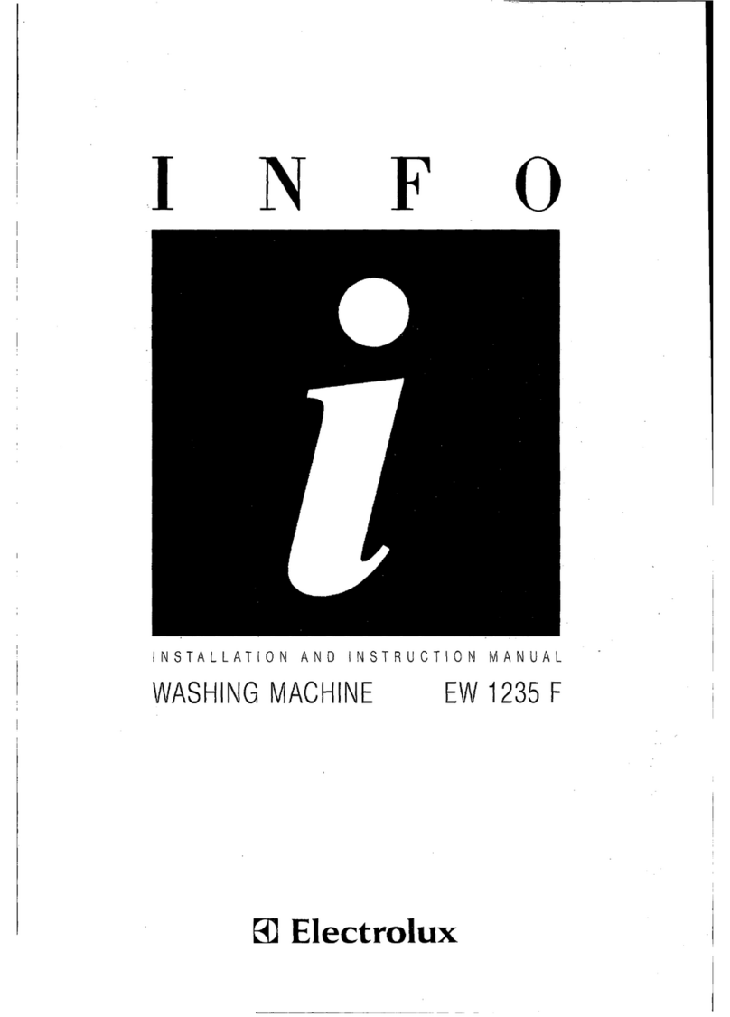 Electrolux EW 1235 F Quick guide