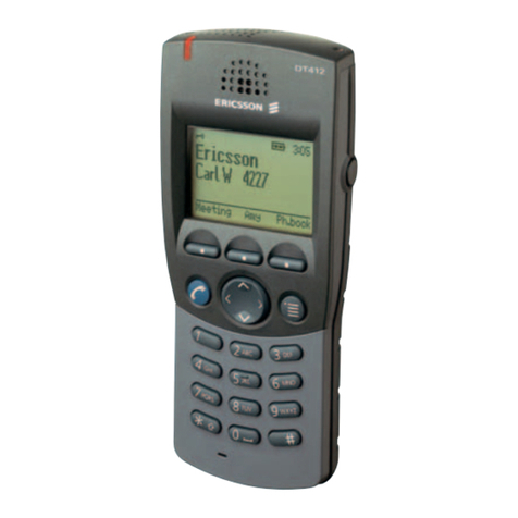 Ericsson DT412 user guide