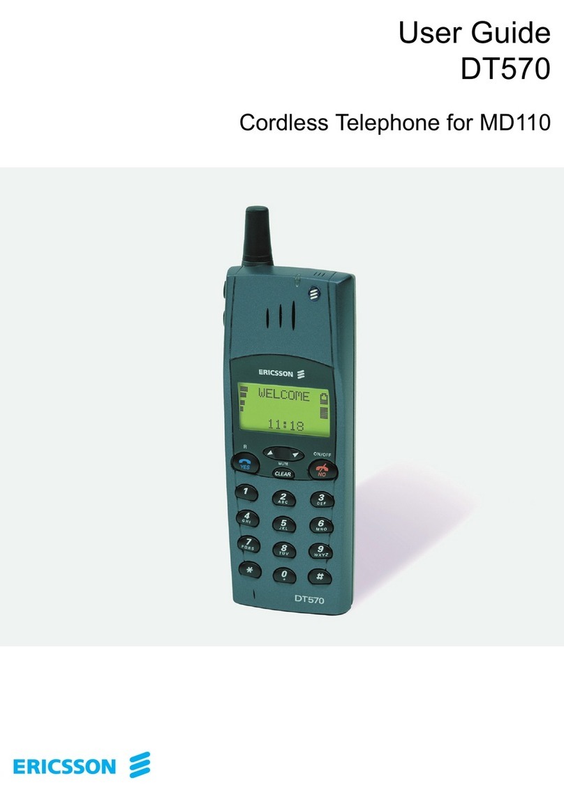 Ericsson DT570 user guide