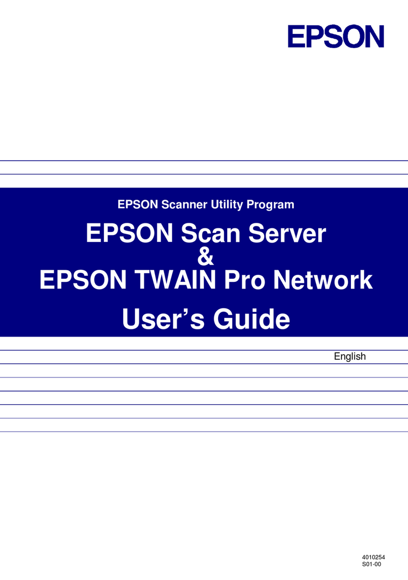 Epson Stylus Scan 2000 user guide