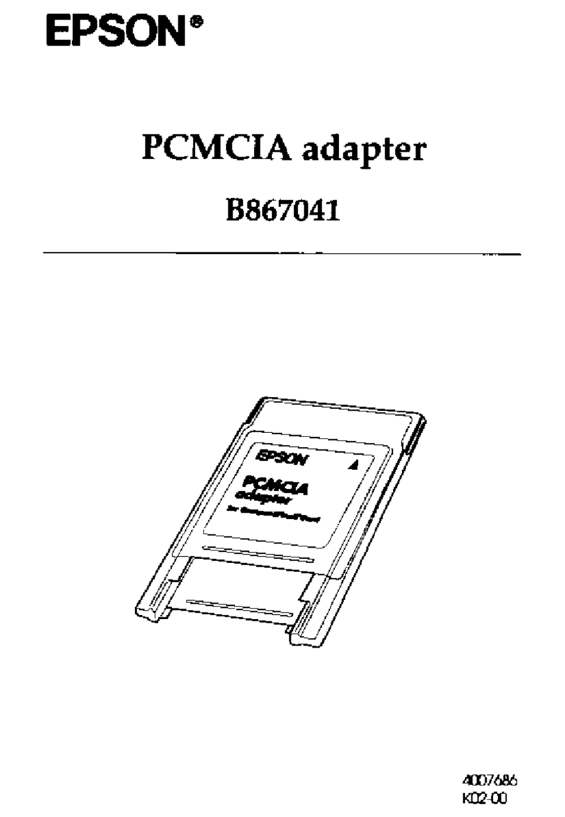 Epson B32B867041 User manual Epson B32B867041 User manual