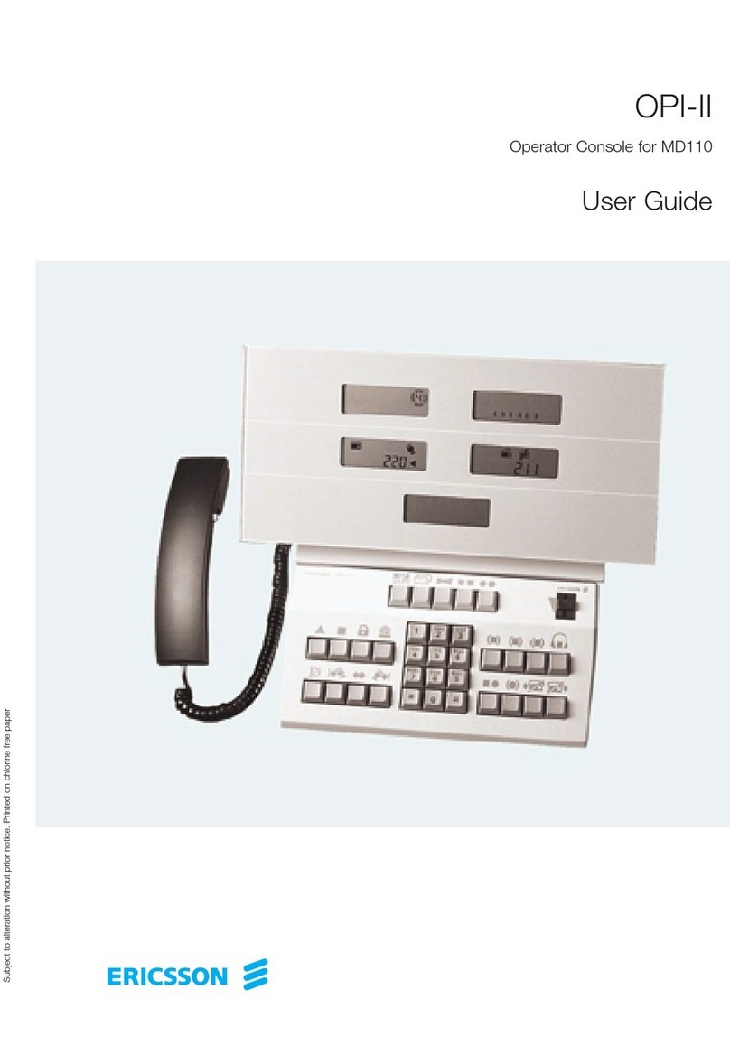Ericsson OPI-II user guide