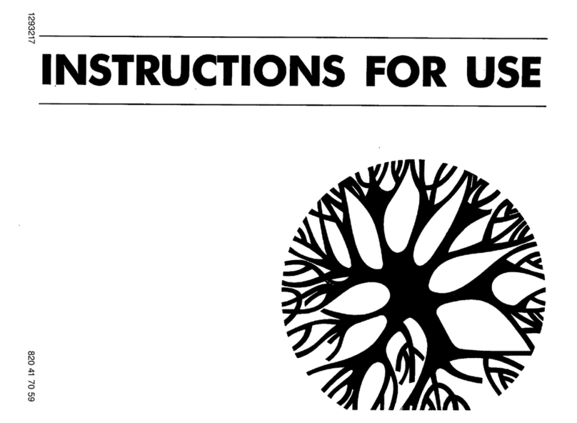 Electrolux ICF100E Instructions for use