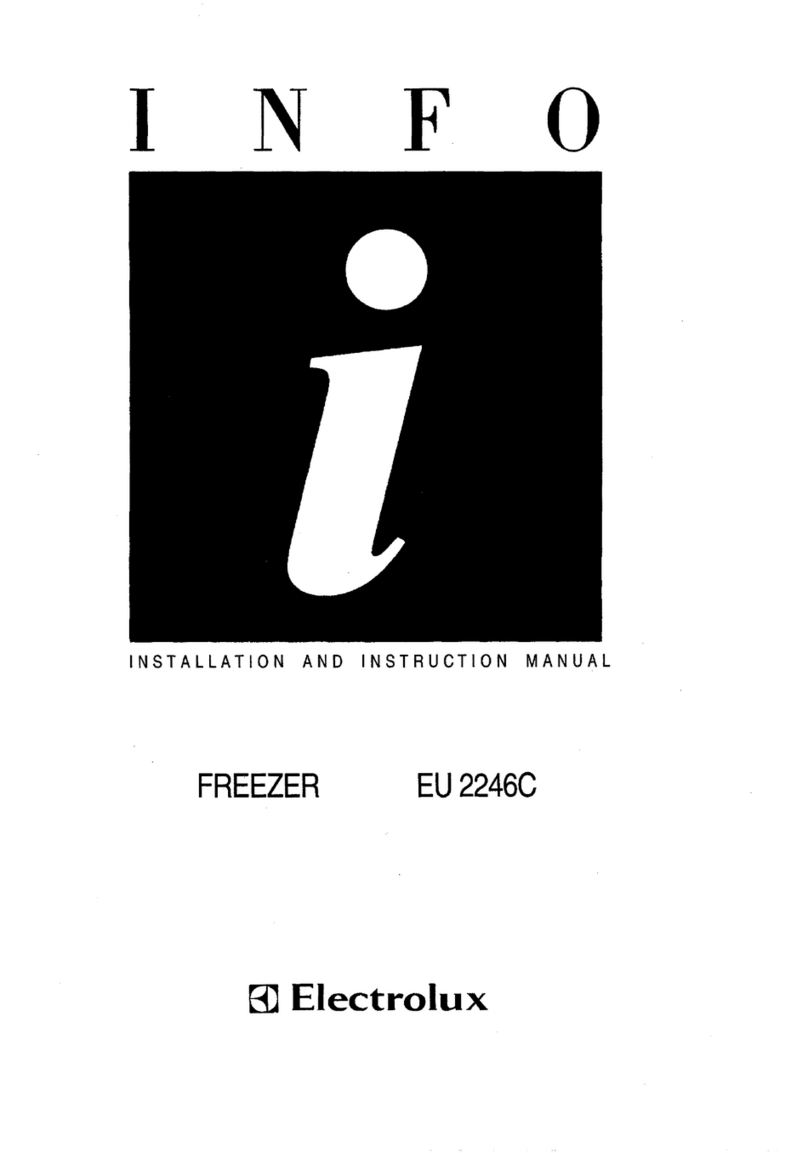 Electrolux EU 2246C Installation and instruction manual