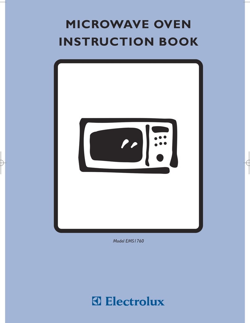 Electrolux EMS1760 User manual