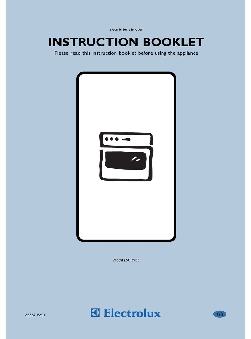 Electrolux ESOPMSS User manual Electrolux ESOPMSS User manual