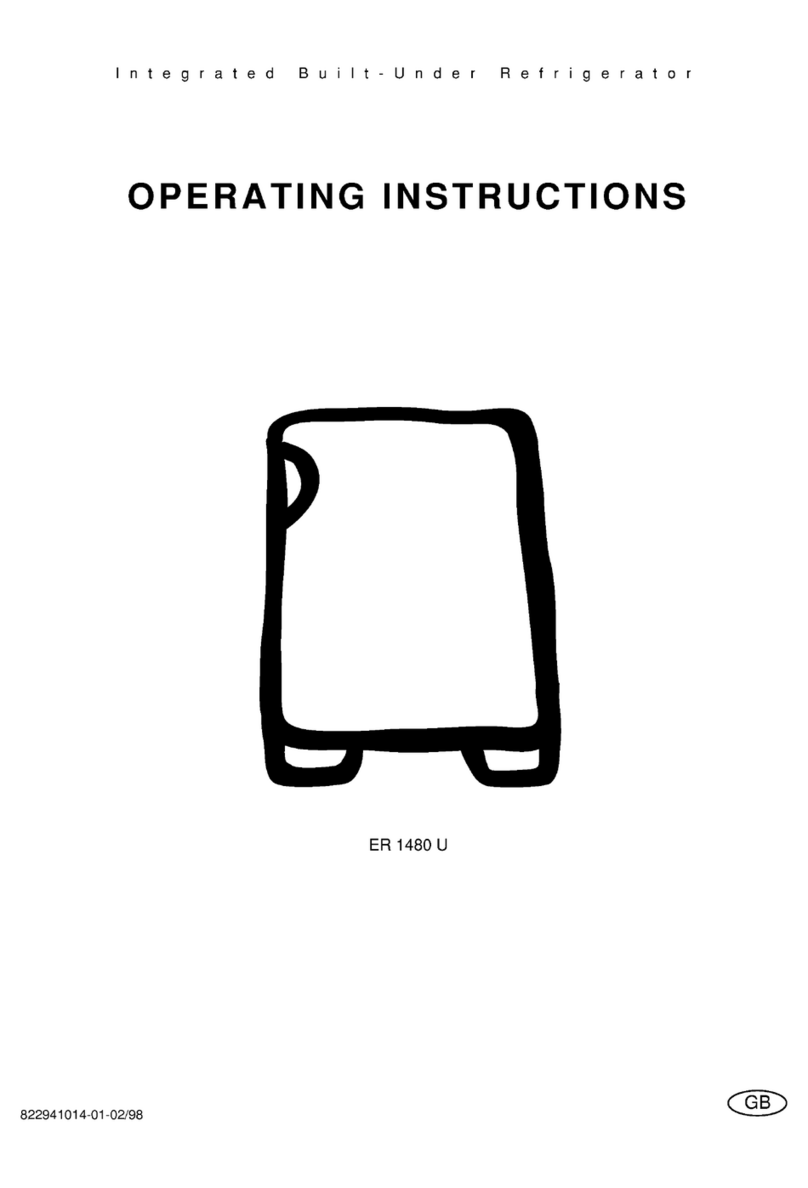 Electrolux ER 1480 U operating instructions