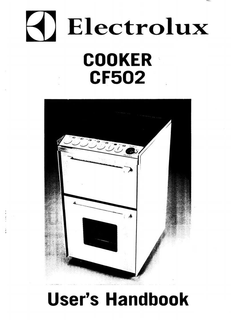 Electrolux CF502 Instruction Manual