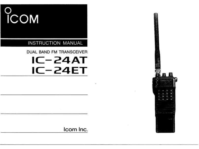 Icom IC-24ET User manual