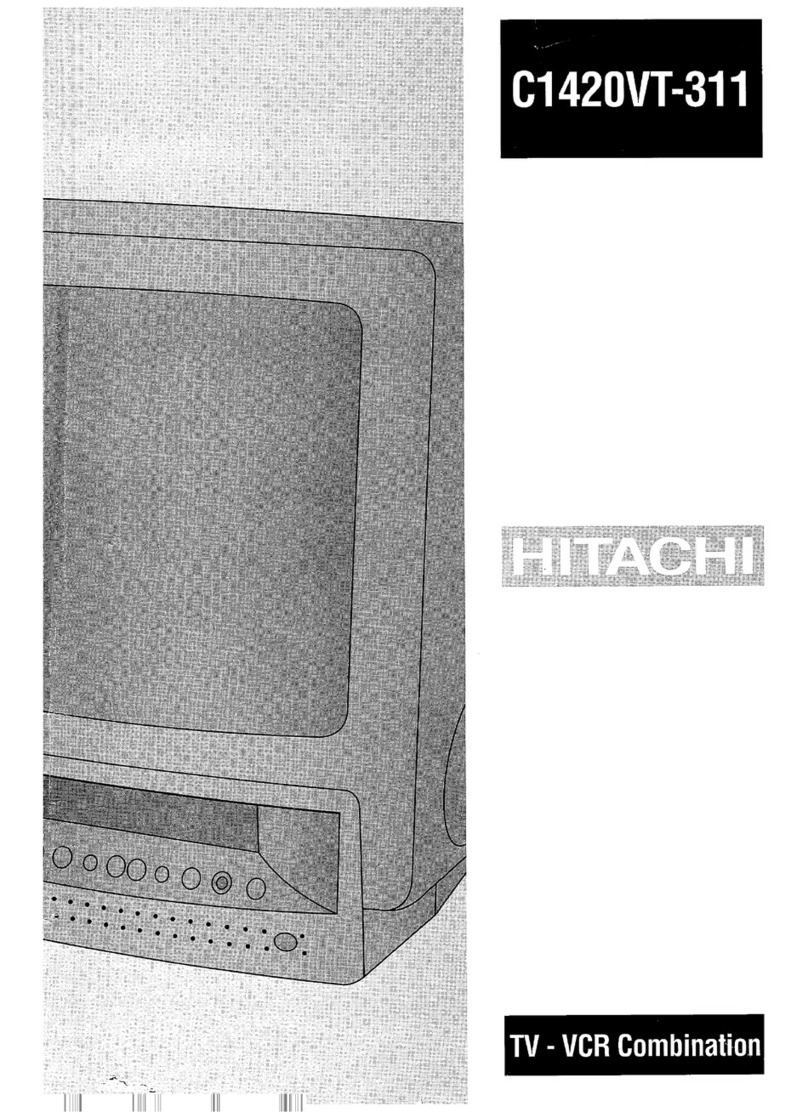 Hitachi C1420VT-311 instruction manual