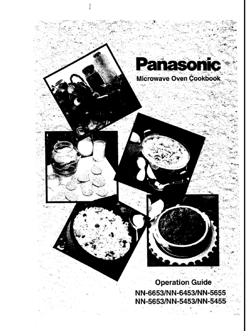 Panasonic NN-6653 Operation guide