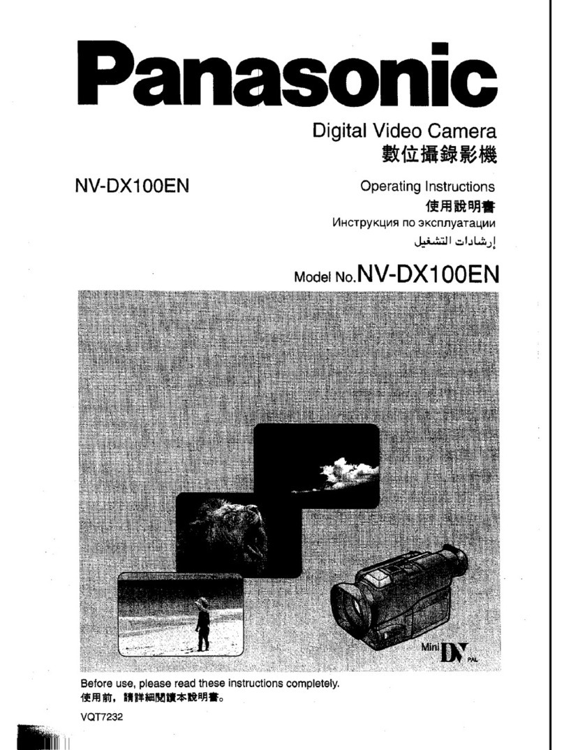 Panasonic NV-DX100EN User manual