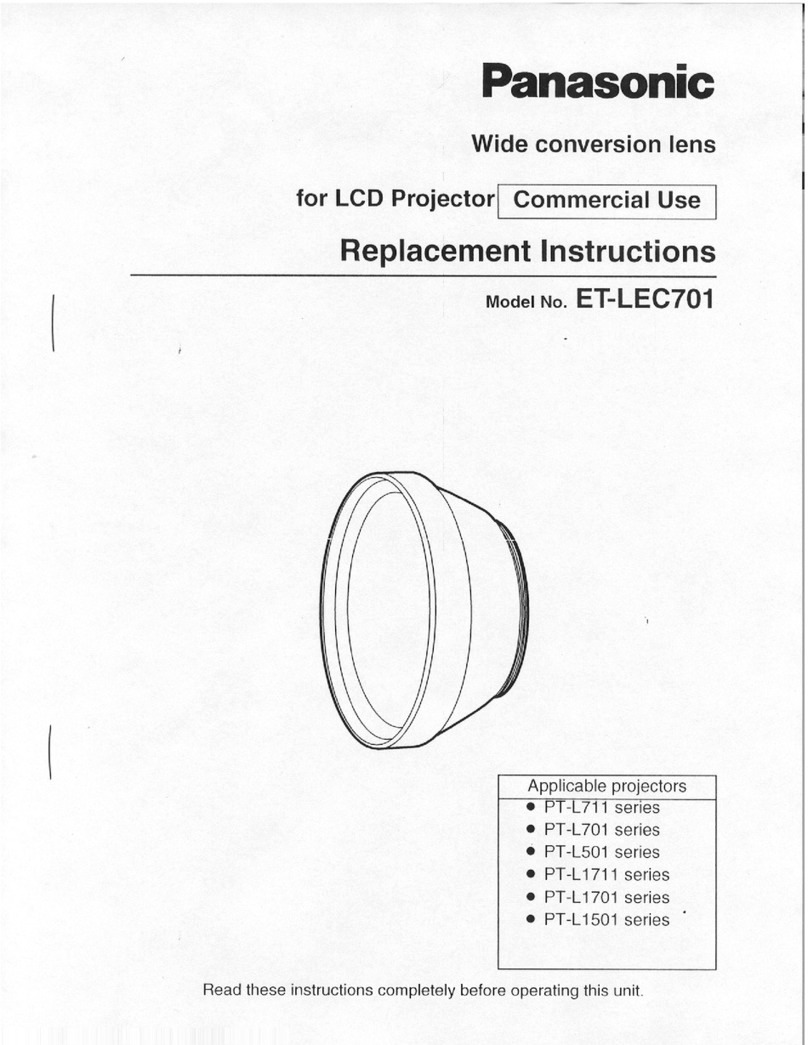 Panasonic ET-LEC701 Guide Panasonic ET-LEC701 Guide