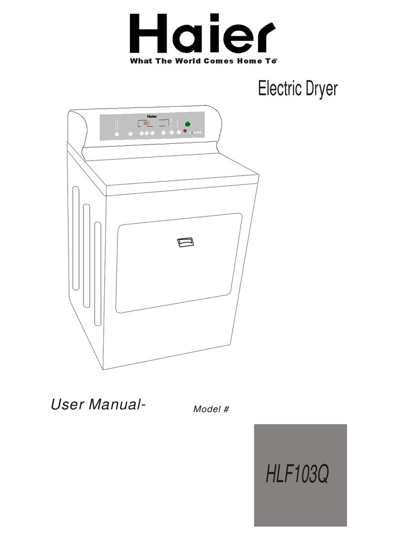 Haier Ginesis HLF103Q User manual
