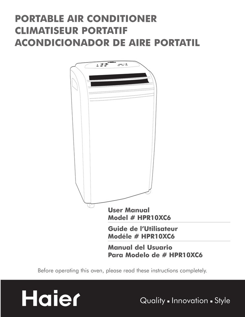 Haier HPR10XC6 User manual