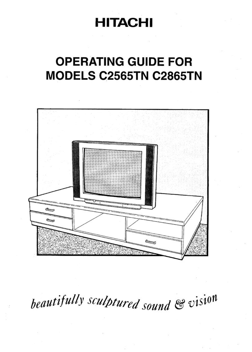 Hitachi C2565TN User manual
