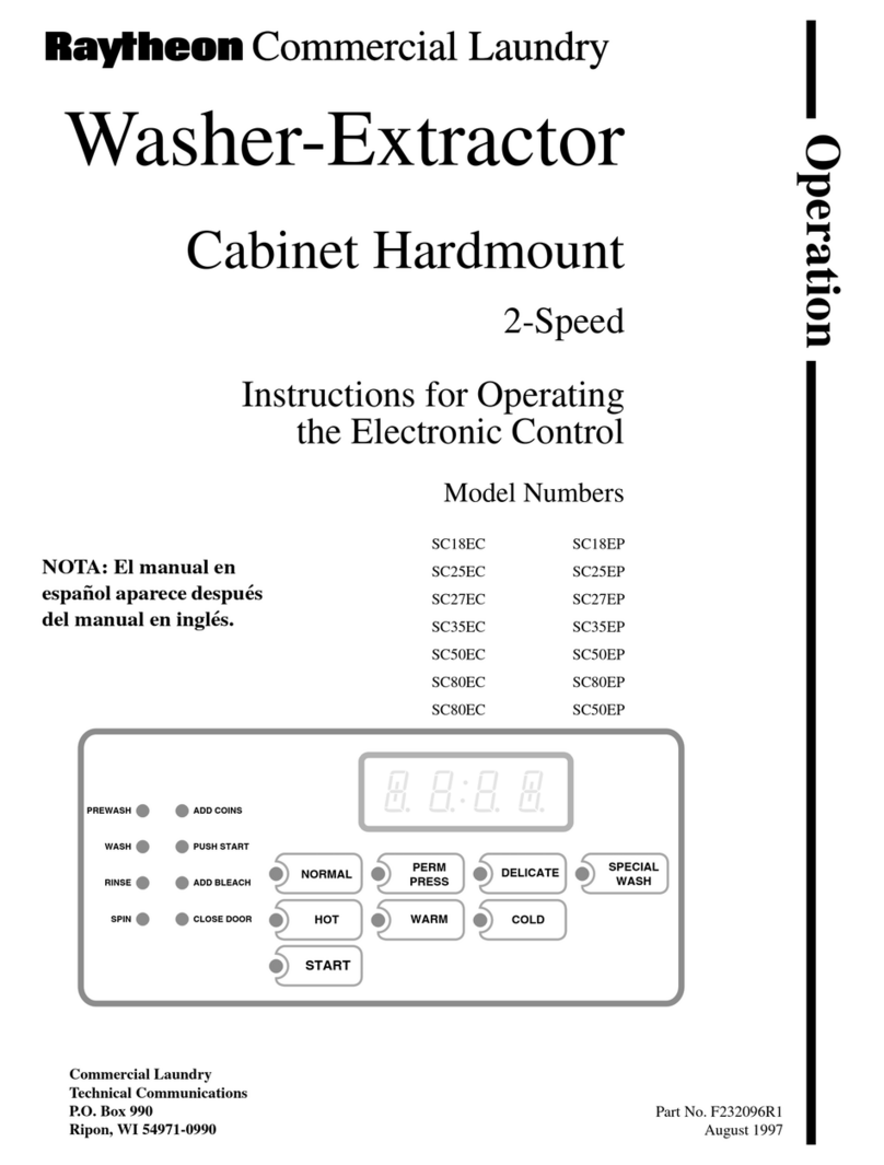 Raytheon SC18EC operating instructions