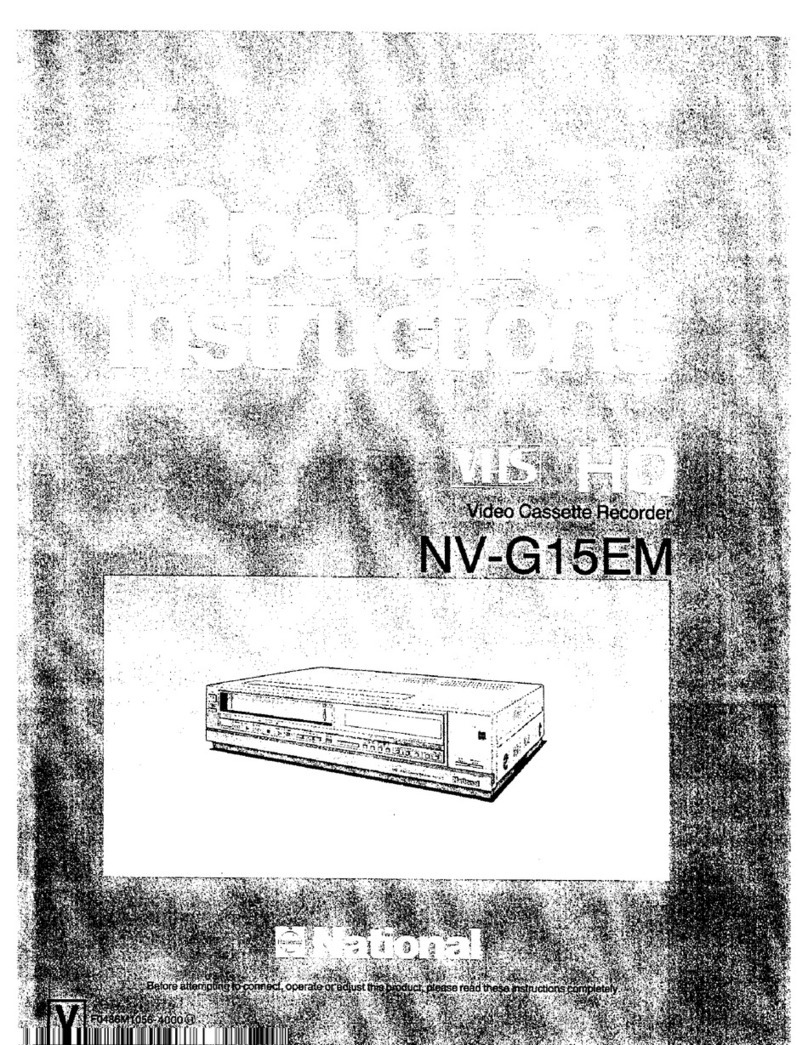 Panasonic NV-G15EM User manual