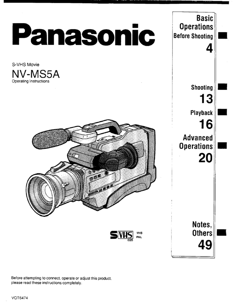 Panasonic NV-MS5A User manual Panasonic NV-MS5A User manual