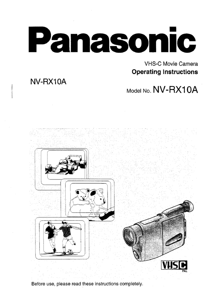 Panasonic NV-RX10A User manual