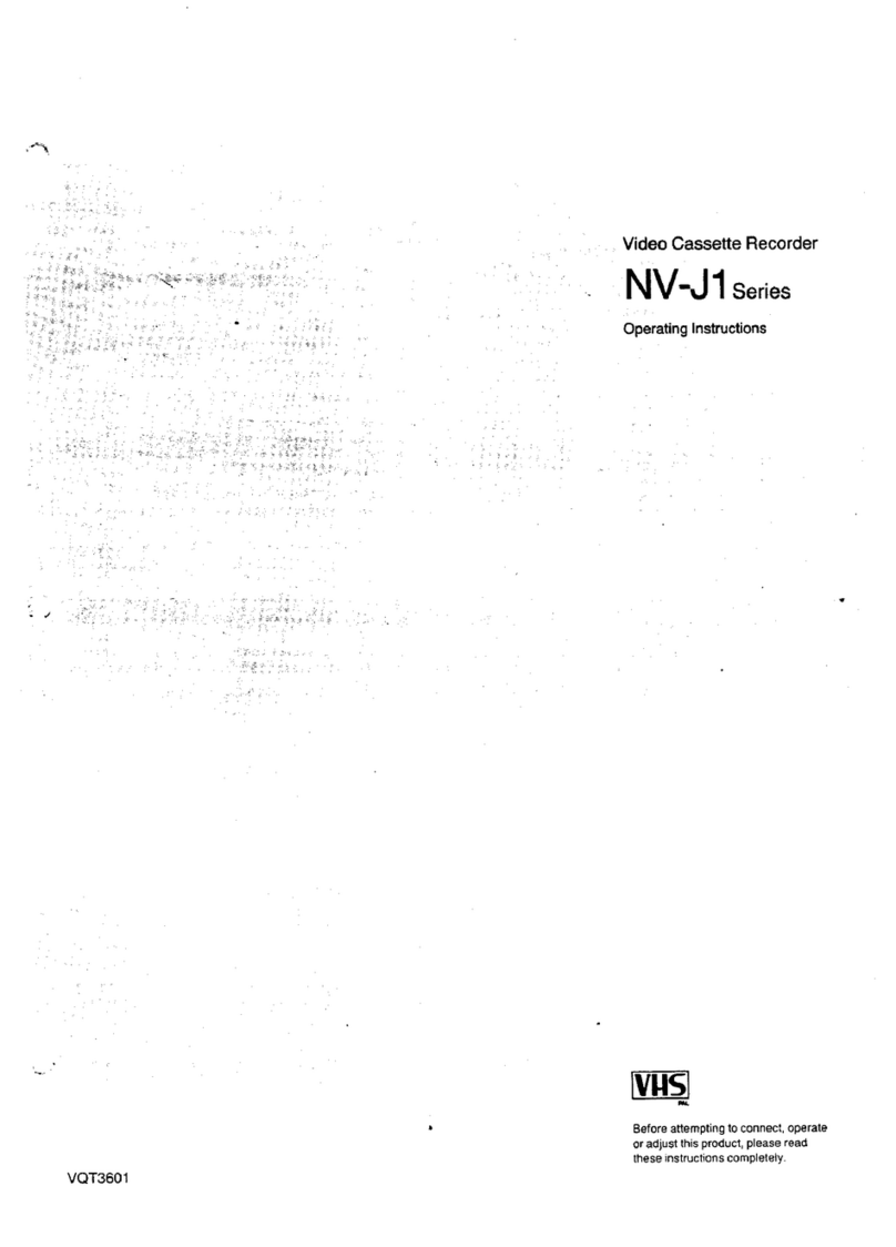 Panasonic NV-J1 Series User manual