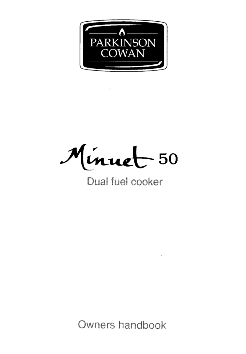 Parkinson Cowan Minuet 50 Owner's handbook