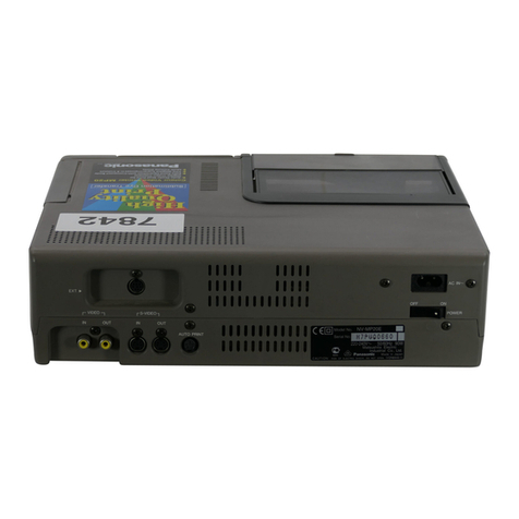 Panasonic NV-MP20E User manual