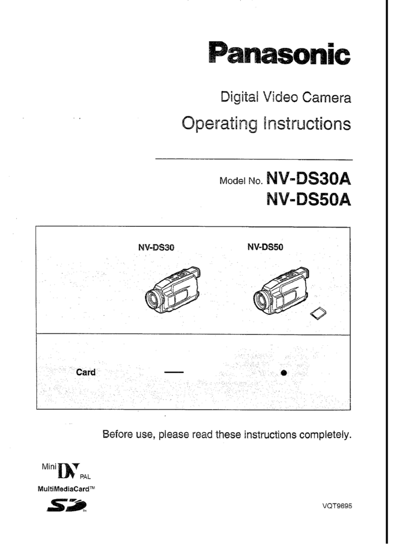 Panasonic NV-DS30A operating instructions