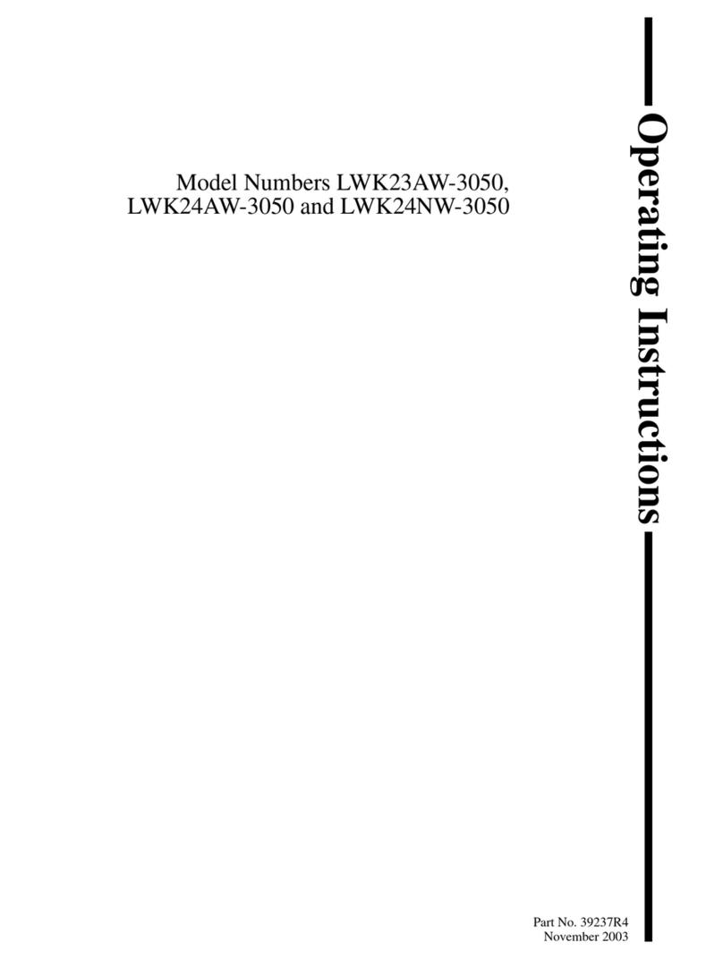 Alliance Laundry Systems LWK23AW-3050 operating instructions Alliance Laundry Systems LWK23AW-3050 operating instructions