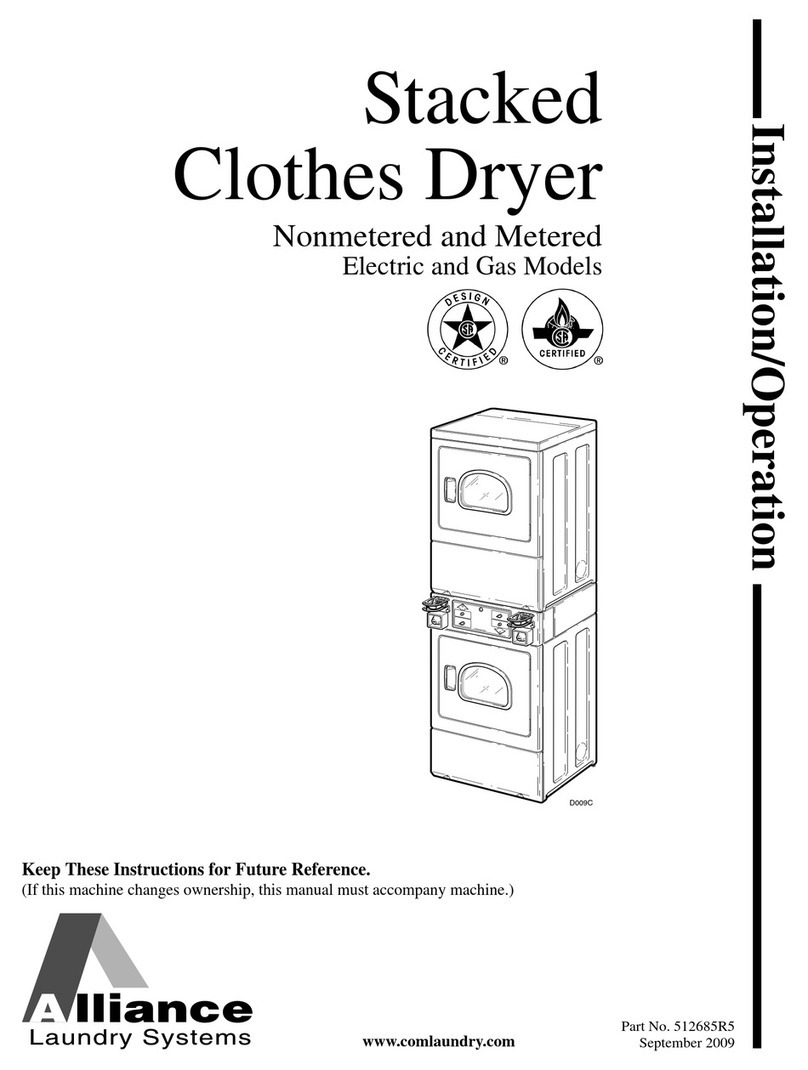 Alliance Laundry Systems 512685R5 Guide