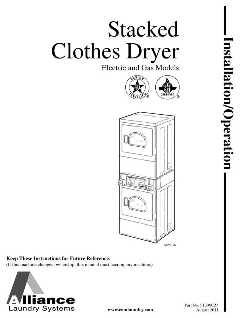 Alliance Laundry Systems 513006R3 Guide
