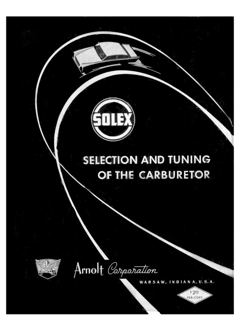 Solex Carburetor Selection and Tuning