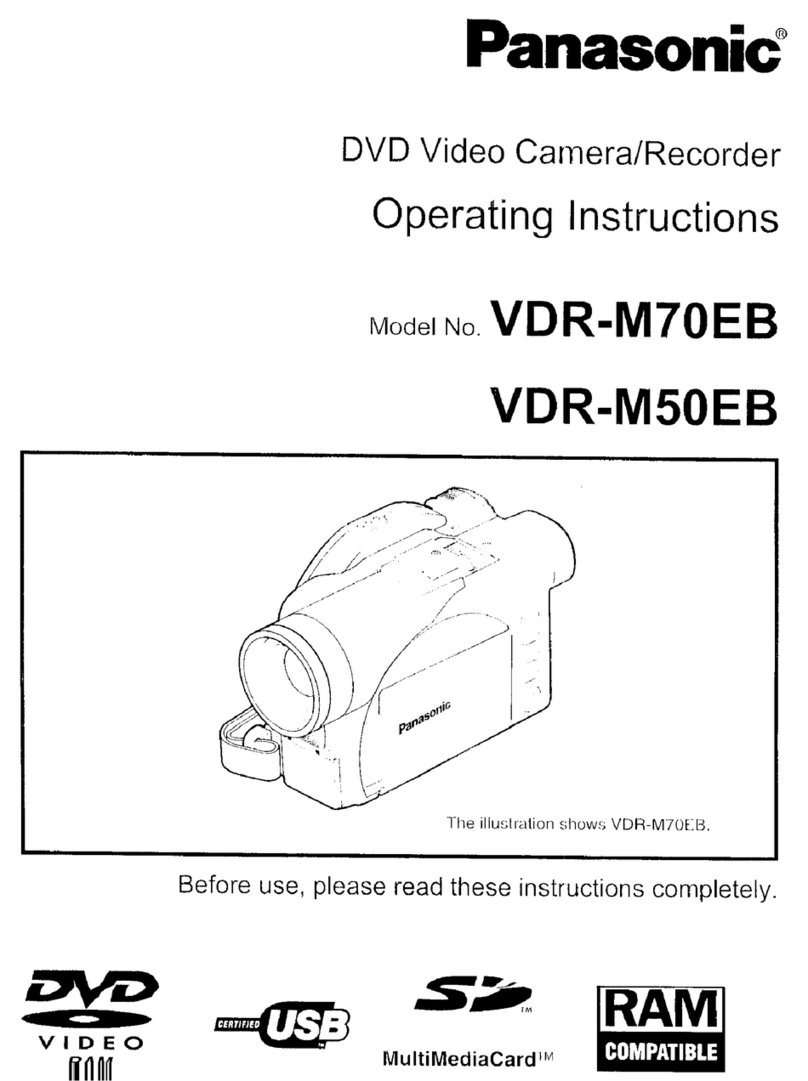 Panasonic VDR-M50EB User manual
