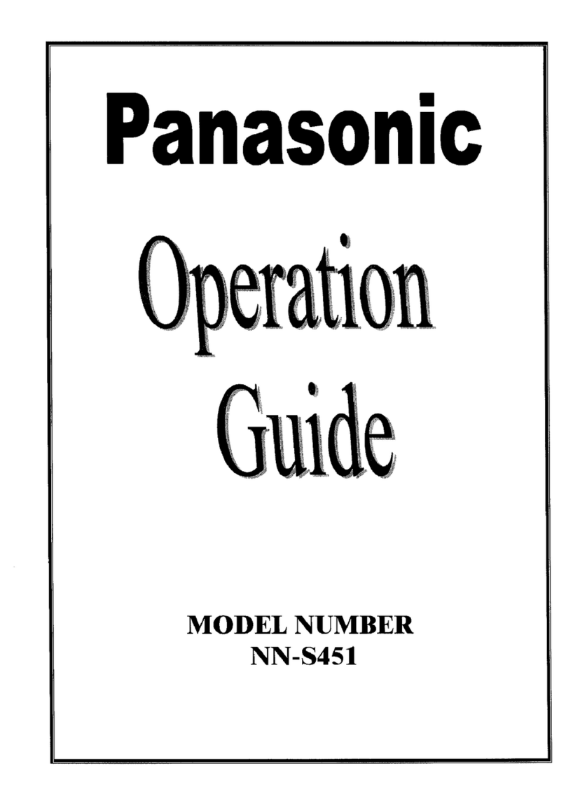 Panasonic NN-S451 Operation guide