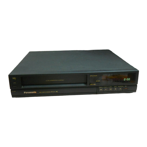 Panasonic NV-J11 Series operating instructions