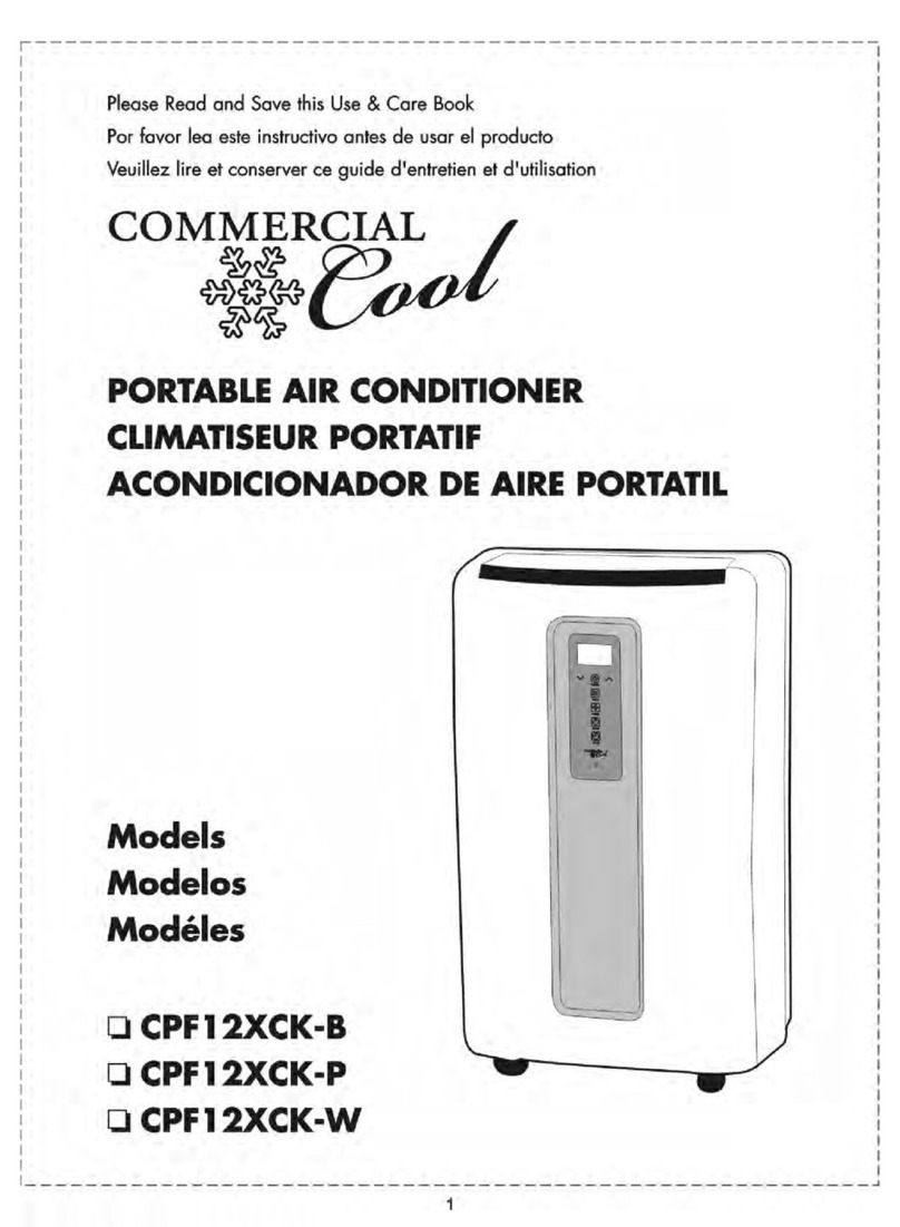 commercial cool CPF12XCK-B User manual