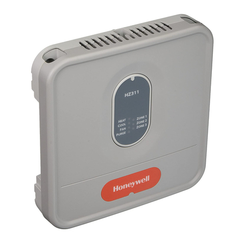 Honeywell TrueZONE HZ311 User manual Honeywell TrueZONE HZ311 User manual