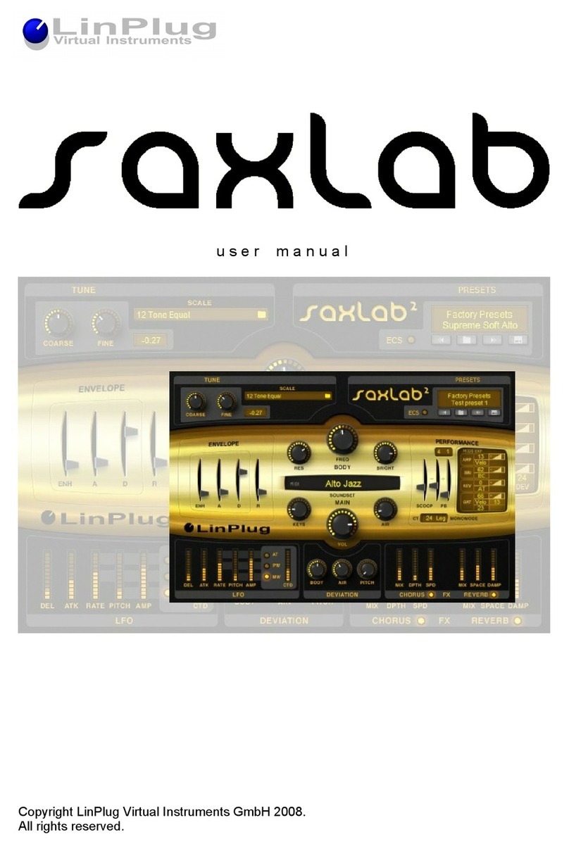 LinPlug SaxLab user manual